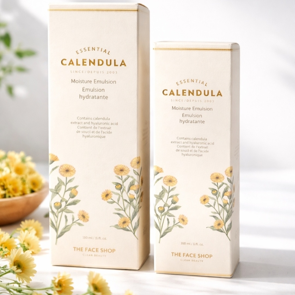 2 Pack Essential Calendula Moisture Emulsion - Cream